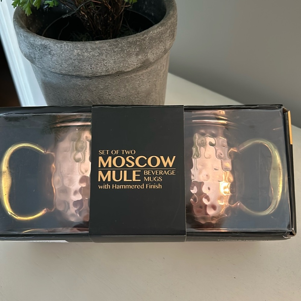 Godinger Moscow Mule 20 oz. Set of 2 Mugs